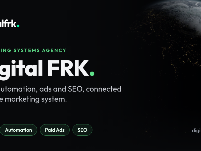 Digital FRK: CRM, automation, ads and SEO, connected into one marketing system